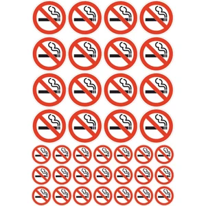 Stickermarket No Smoking Sticker Seti