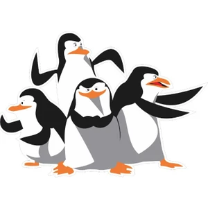 Stickermarket Penguen Sticker