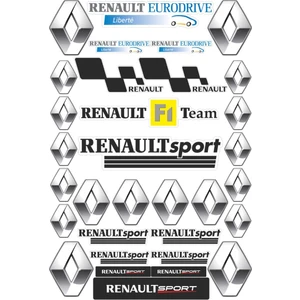 Stickermarket Renault Sticker Seti