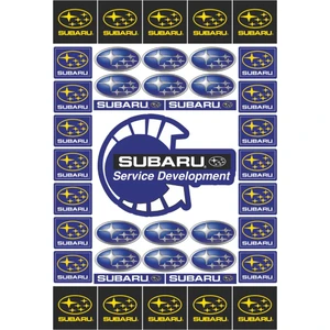 Stickermarket Subaru Sticker Seti