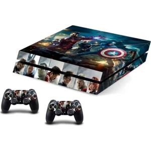 Stickermarket PS4 Fat Avengers Sticker Seti