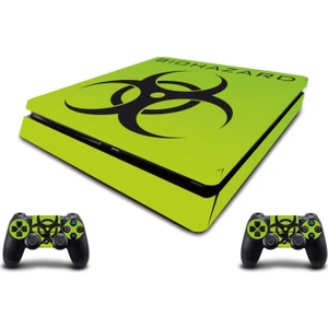 Stickermarket PS4 Slim Biohazard Sticker Seti