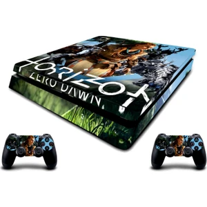 Stickermarket PS4 Slim Horizon Sticker Seti