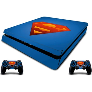 Stickermarket PS4 Slim Superman  Sticker Seti