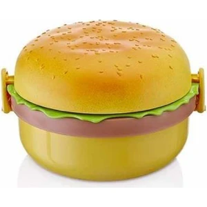 Hamburger Görünümlü Beslenme ve Saklama Kabı