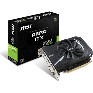 NVIDIA GeForce GTX 1050 Ti AERO ITX OCV1 4GB 128bit GDDR5 Ekran Kartı GTX 1050 Ti AERO ITX 4G OCV1 ( GEFORCE GTX 1050 TI AERO ITX 4G OCV1 )