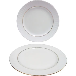 Güral Porselen 12 Adet 20 Cm Düz Tabak
