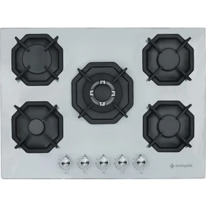 Ec-Ah 2250 Bw Wg70 Sng Beyaz 70 Cm Ankastre Ocak Woklu