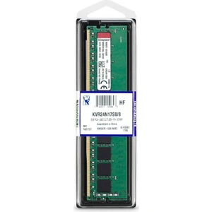 Kıngston 8Gb Ddr4 2400Mhz Masaüstü Belleği Kvr24N17S8-8