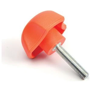 Turuncu Plastik Yonca Civatalı, Çap:40, M8X40, Pyct 40 08 40