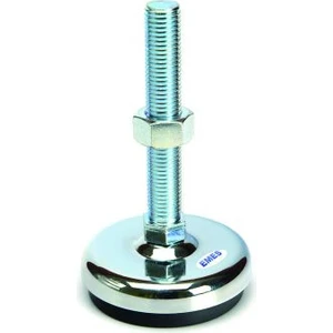 Krom Kaplı Ayak, Çap:60, M10X100Mm, Kka 60 1010