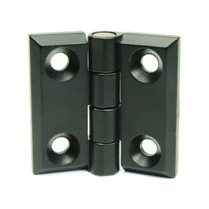 Burçlu Siyah Metal Menteşe, 40X40, Zmbb 4040