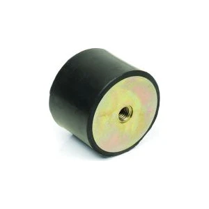 Tbbp 5030 10 Çift Taraf Burçlu Titreşim Takozu Çap:50 Yükseklik:30, Pullu, 50X30 M10 Burçlu