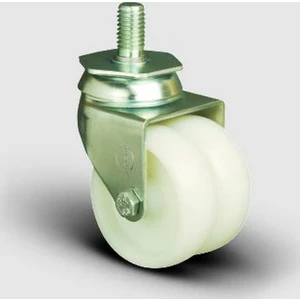 Oynak Civata Bağlantılı, Burçlu, Poliamid Çiftli Sanayi Tekerleği Çap:50 - Et05 Zkz 50