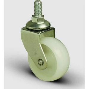 Eb05Zkz50 Civatalı Poliamid Mobilya Tekerleği Çap:50 Oynak Civata Bağlantılı, Burçlu Sehpa Tekeri