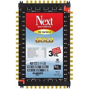 10/32 Kaskatlı Multiswitch Uydu Santrali