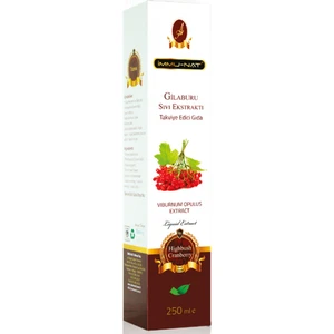 Gilaburu Ekstraktı 250 ml Sıvı Ekstresi 2 Kutu