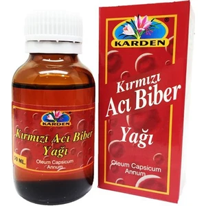 Kırmızı Acı Biber Yağı 50 ml