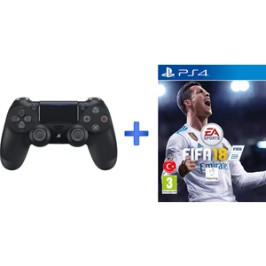 Playstation Dualshock 4 ( PS4 Kol ) + Fifa 18 Oyunu