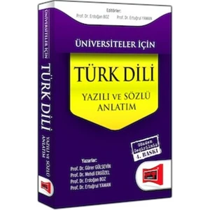 Yargı Yayınevi Üniversiteler İçin Türk Dili:Sözlü Ve Yazılı Anlatım