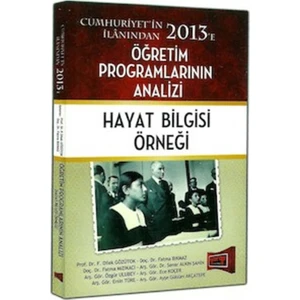 Yargı Yayınevi Hayat Bilgisi Örneği - Öğretim Programlarının Analizi