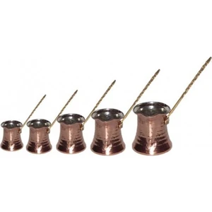 Bakır Cezve 5 Li Set 569