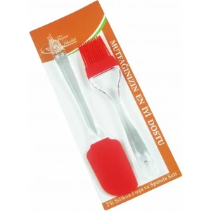 Fırça Spatula Silikon 2 Li Set 16893