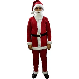 Noel Baba Kostümü Erkek Çocuk Polar