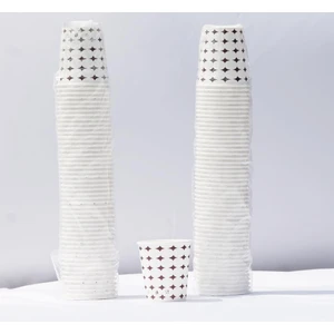 Kullan At 100 Adet Karton Bardak 7 Oz 50'li x 2 Paket