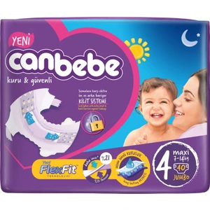 Bebek Bezi Jumbo 4 Beden 40 Adet