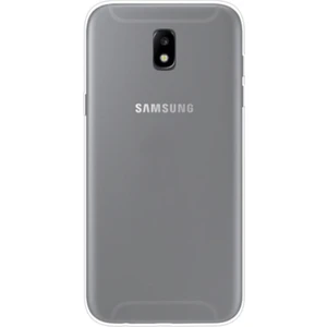 Teknoarea Samsung Galaxy J7 Pro 2017 J730 Kılıf Ultra İnce Şeffaf Silikon + Cam
