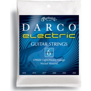 D9600 10-52 Elektro Gitar Teli Darco (Light/Heavy)