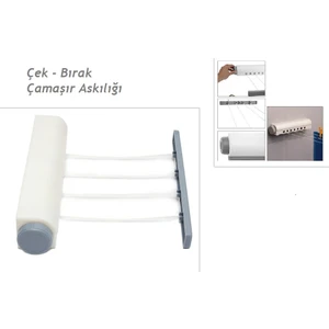 Peak Bays Çek As Pratik Çamaşır Askılığı 4 İpli