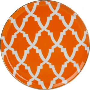 Morocco Ds3 Turuncu Düz Tabak 20 Cm