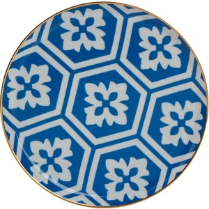 Morocco Ds2 Mavi Düz Tabak 20 Cm