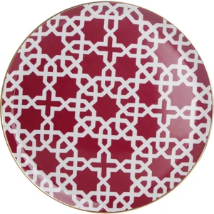 Morocco Ds5 Fuşya Düz Tabak 28 Cm