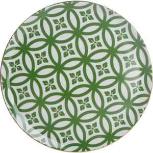 Morocco Ds1 Yeşil Düz Tabak 28 Cm