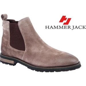Hammer Jack Hakiki Deri Erkek Bot - Hmr 17725 Kum Süet