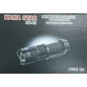 Star Km-82 Zoomlu Mini Cep Feneri Şarjlı