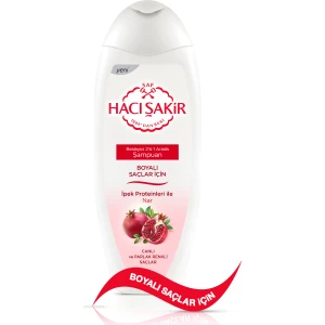 Hacı Şakir Şampuan Kremli Nar-Boyalı Saçlar 500 ml