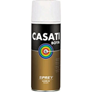 Casati Akrilik Sprey Boya 400Ml Mat Beyaz
