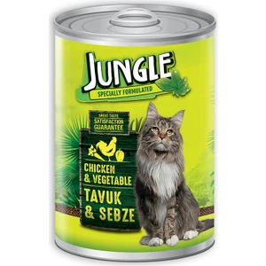 Kedi 415 gr Tavuklu-Sebzeli Konserve.
