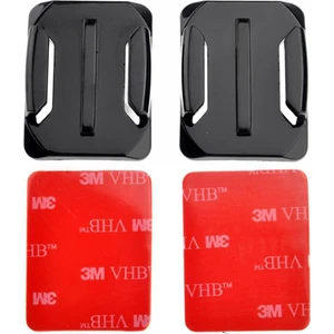 Aksiyon Kamera Uyumlu 2 Adet Oval Zemin Yapıştırma