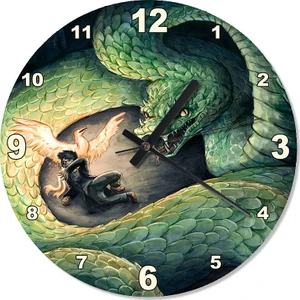 harry potter zümrüdüanka yılan Duavr Saati  30 X 30 Cm