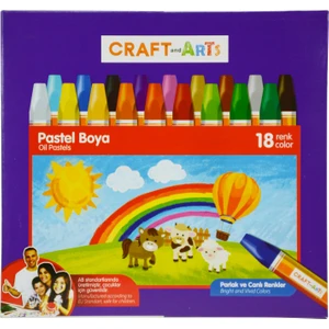Craft And Arts Pastel Boya 18'Li Karton