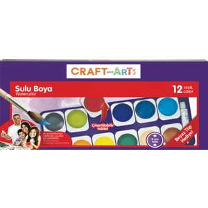Craft And Arts Sulu Boya 12'Li Dğştblr