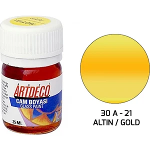 Cam Boyası 25Ml - Altın