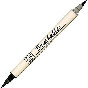 Fırça Uçlu Keçeli Kalem Ms-7700/010 Pure Black