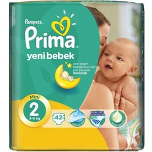 Bebek Bezi Aktif Bebek Mini 2 Beden 42 Adet