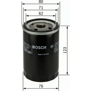 BOSCH SKODA FABIA Yağ Filitresi 1999 - 2004 (056115561G)